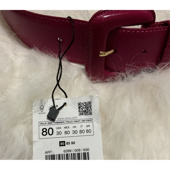 ZARA ~ COLORED LEATHER BELT (NWT) - Picture 8 of 10